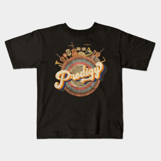 Retro vintage Music Style - Prody mobb depp Kids T-Shirt by kumurkumur